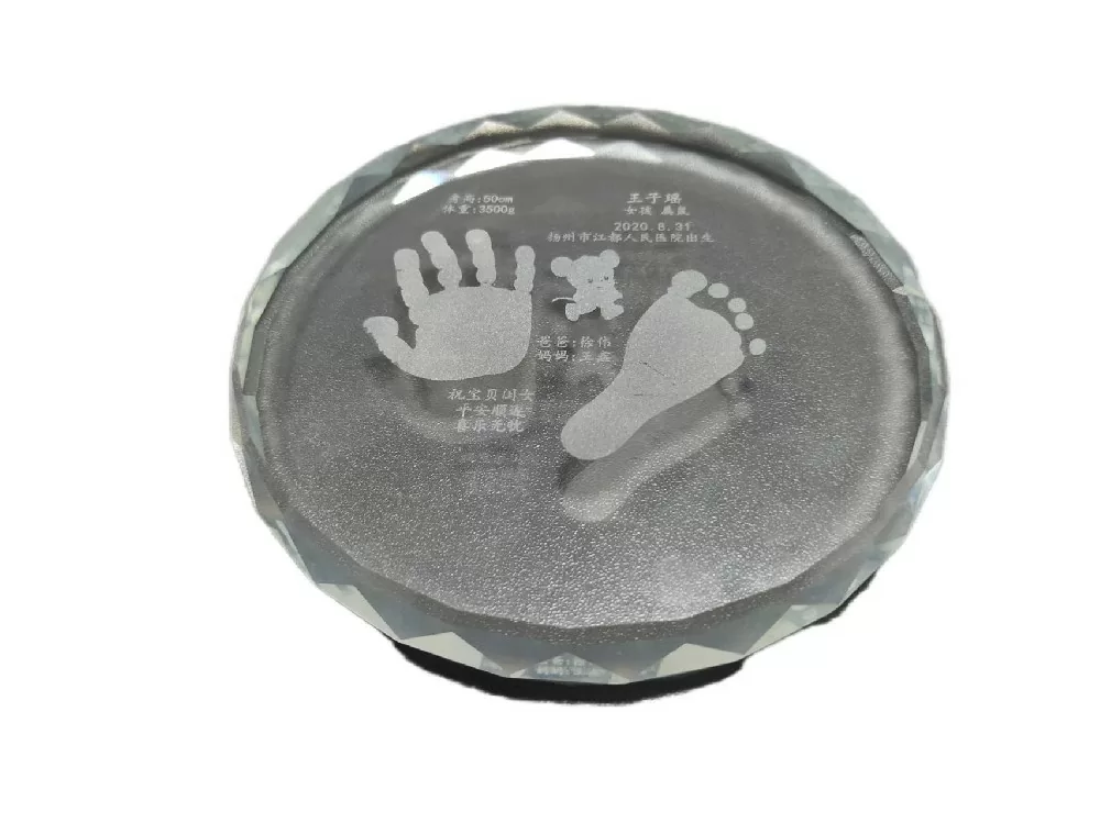 玻璃与水晶打标应用样品